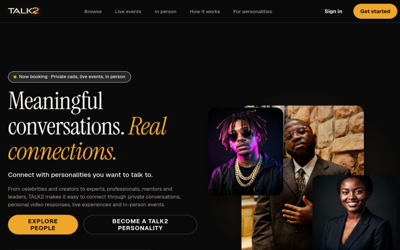 TALK2 homepage